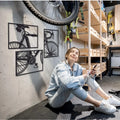 Generic Cycle Serenity Wood Bicycle Wall Decor