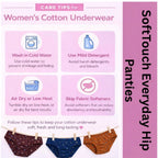 Generic Pack of_3 Women's Cotton Printed Hipster Panty (Multicolor)