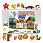 Generic My First Busy Book – Fun And Educational Activity Kit for Kids (2-4 Years, Multicolor)