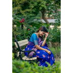 Generic Women's Katan_Silk Zari_Weaving Saree With Unstitched Blouse 5.5Mtr (Royal_Blue)