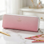 Premium Makeup Brush Storage Pouch With Zip Closure (1 Pc)