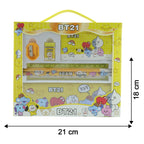 Premium Cartoon Printed Pencil Box Stationery Set (1 Pc)