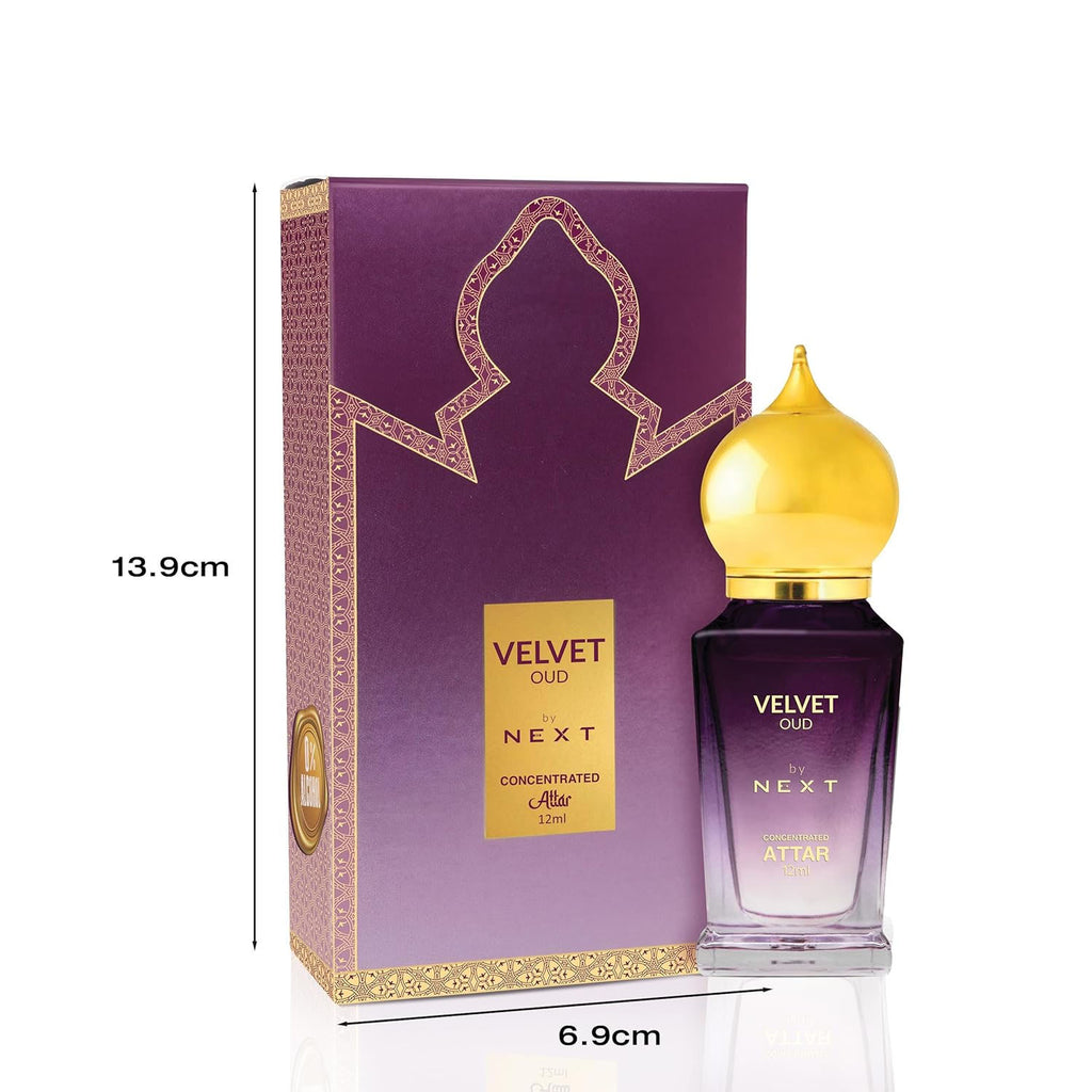 Next Premium Velvet Oud Concentrated Attar Perfume 12 Ml