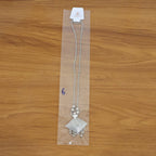 Oxidized silver necklace        
