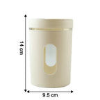 Stackable food storage jars with lid