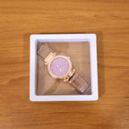 Elegant Womens Analog Wrist Watch With Display Box