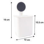 Wall-Mounted Toothbrush & Bathroom Storage Organizer (1 Pc)