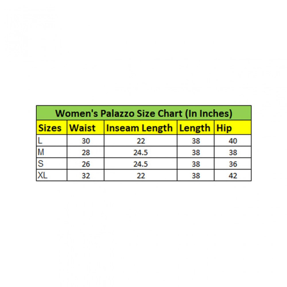 Generic Women's Cotton Self Design Smocked Trousers (Blue)
