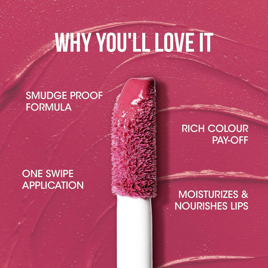 Og Beauty Berry Blossom Moisture Lock Liquid Lipstick (4.5 Ml  1 Pc)