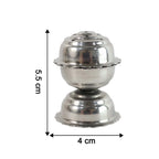 Compact steel incense holder        
