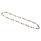 Ethnic pearl necklace