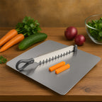 Supermom Stainless Steel Multifunctional Cut  Chop Vegetable Slicer Tool (1 Pc)