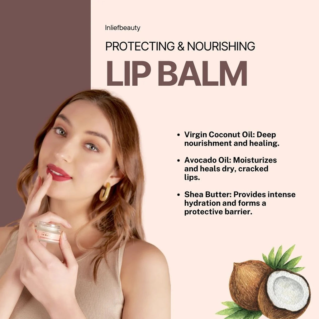 Inlief Moisturizing  Nourishing Lip Balm (1 Pc  15 Gm)