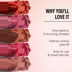 Og Beauty 5-in1 Sensational Lipstick (7.5 Gm)