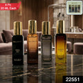 Bellavita Mens Luxury Perfume Gift Set (4 Pc 20 Ml Each)