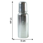 Stainless Steel Baby Feeding Bottle 250 Ml